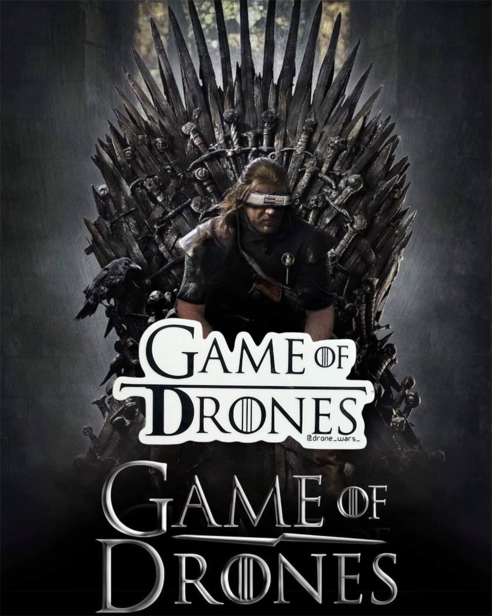 GAME OF DRONES Sticker
